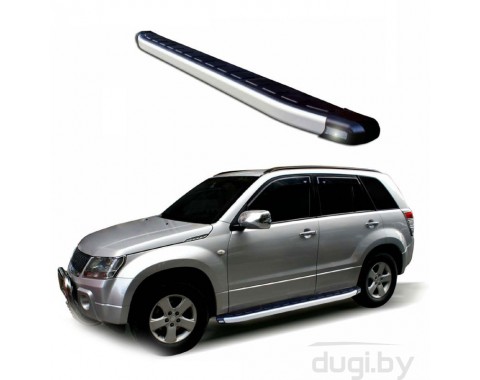 Защита порогов (площадка) для Grand Vitara